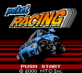 Pocket Racing Title Screen
